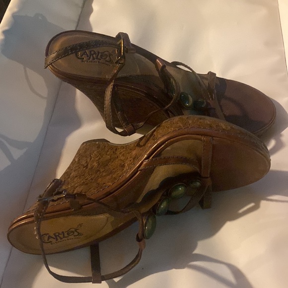 Carlos Santana wedge sandals - Picture 3 of 3